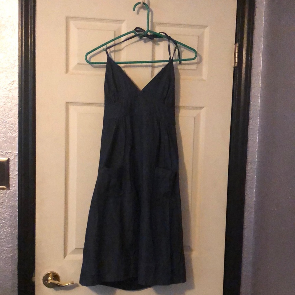 Soft blue Jean dress from old navy.